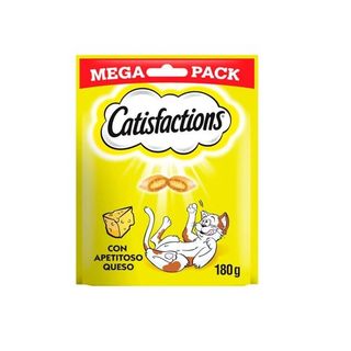 0.18 KG Catisfactions Premios de Queso para Gatos