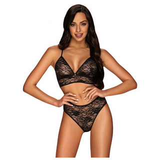 Kokietta Black Lace Set (S/M)
