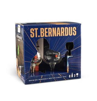 Giftpack - St Bernardus 6X33 + 2 Gl