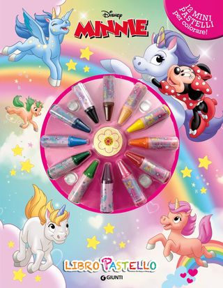 Minnie Unicorni Libro Pastello. 12 Mini pastelli per colorare, di Walt Disney, 9788852250897