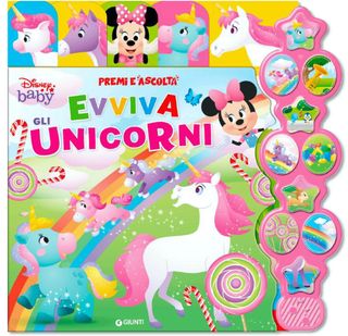 Evviva gli unicorni Premi e ascolta, di Walt Disney, 9788852252686