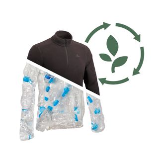 Forro polar de montaña y trekking Hombre Quechua MH100 - M