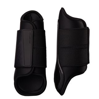 Protectores equitación Fouganza 500 Caballo Negro Cerrados 2 unidades - PS