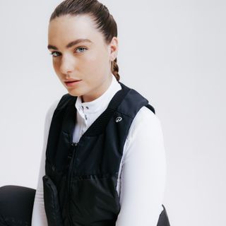 Chaleco Airbag Equitación Adulto Negro - S