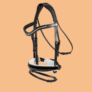 Cabezada Doma Clásica Caballo Poni 900 Negro - FS