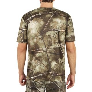 Camiseta Manga Corta Hombre Caza Solognac 100 Camuflaje Treemetic Transpirable - S