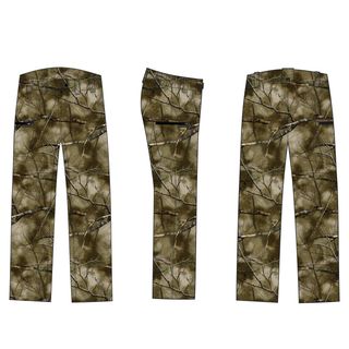 Pantalón De Caza Hombre Solognac 100 Cálido Polar Silencioso Camuflaje Treemetic - XL