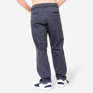 Pantalón de skate chino CN500 heavy gris - L