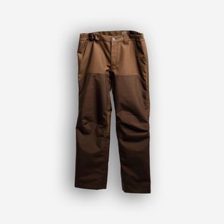 Pantalón Caza Solognac 500 Hombre Marrón Impermeable Reforzado - M