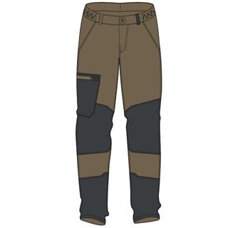 Pantalón De Caza Hombre Solognac 520 Marrón Ligero Transpirable Resistente - L