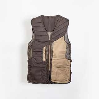 Chaleco Tiro al Plato Solognac Clay 500 Hombre Marron Beige - L