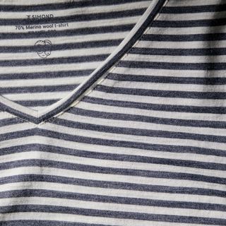 Camiseta de montaña y trekking manga corta  lana merino Mujer Forclaz Fresh - XL