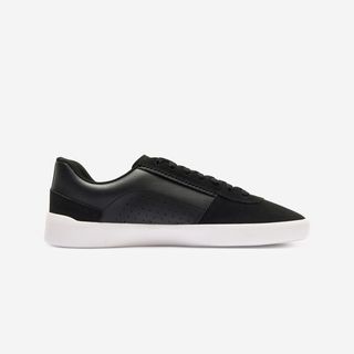 Zapatillas de caña baja «cupsoles» de skateboard adulto CRUSH500 negro y blanco - 40