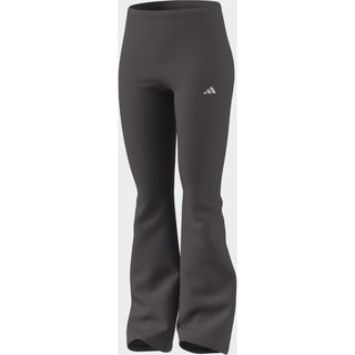 Pantalón Fitness Mujer Gris Oscuro Acampanado - L