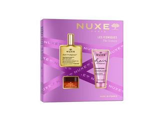 Nuxe zestaw Bestsellery: HP 50ml + HP Szampon 50ml + Reve de Miel Balsam do ust 15ml