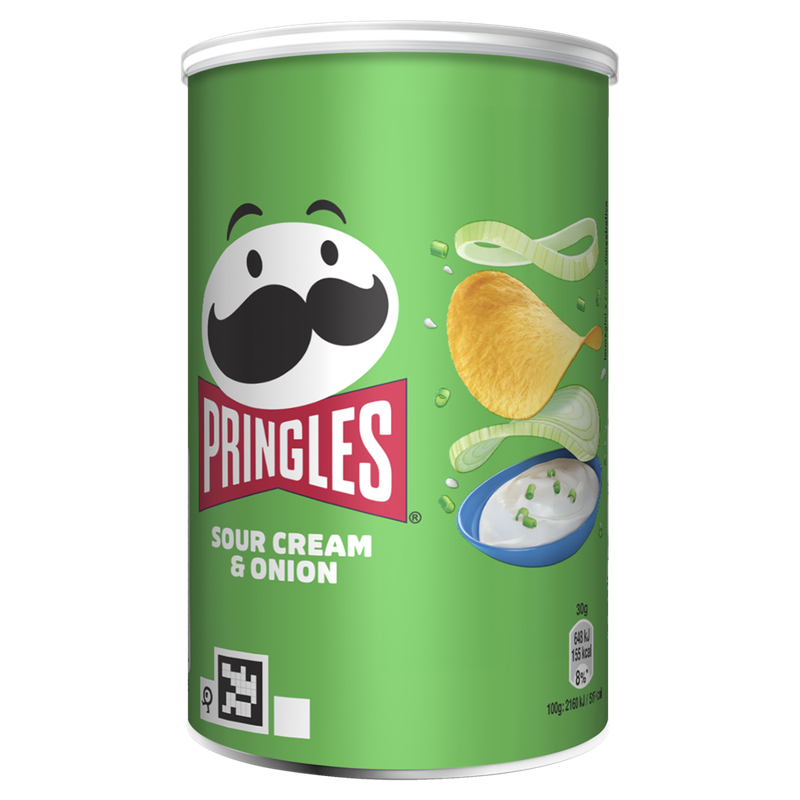 Pringles Sour Cream & Onion Chips, 70G