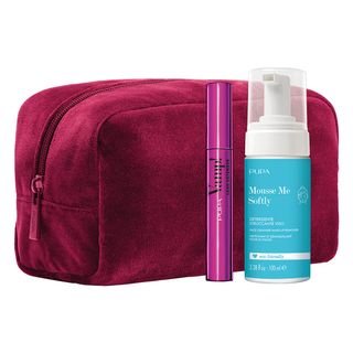 PUPA MAKE UP set 26 maskara vamp extender + mousse pjena za lice + neseser