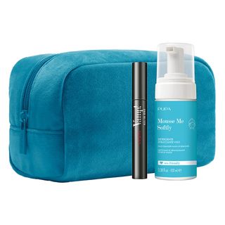 PUPA MAKE UP set maskara vamp all in one + mousse pjena za lice + neseser