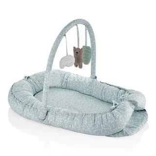 Babyjem 489-Cocoon Bébé vert avec Arche de jeux 82 cm x 46 x 17 cm