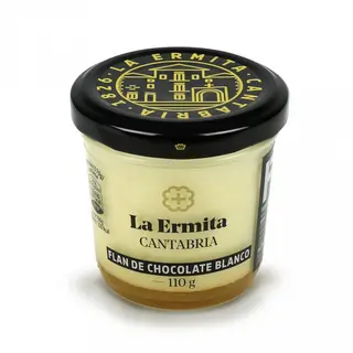 Flan De Chocolate Blanco