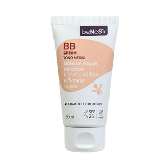 BB Cream Tono Medio SPF 25 Benesk 50Ml