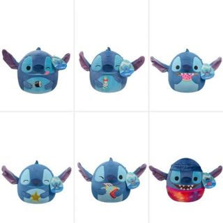 Squishmallows pliš stitch 20cm sort