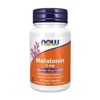 NOW MELATONIN KAPS 60X3MG