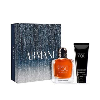 Estuche Emporio Strong With You Intense Eau De Parfum 100 Ml Vaporizador + 15 Ml Vaporizador + Shower Gel 75 Ml Armani Beauty