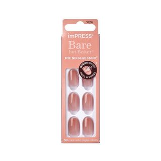 Uñas Impress Bare B Better Charmer Kiss