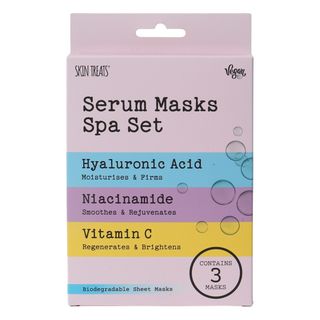 Skin Treats Zestaw Maseczek z serum 3-pack