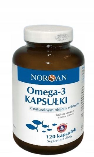 Norsan Omega-3 Kapsułki, 120 szt.