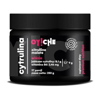Oyche Cytrulina Wiśnia Proszek do rozpuszczania, 250 g