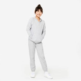 Sudadera Capucha Niños Gris Claro - 141-150cm10-11A