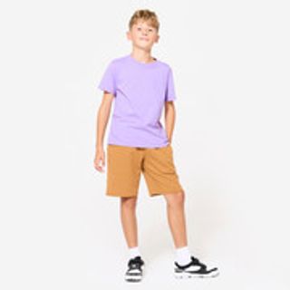Camiseta Múltiples Deportes Niños Violeta Algodón Mixta - 151-160cm12-13A