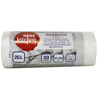 Kesa za đubre sa ručkom bela 25l 30kom