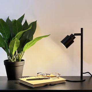 Lampada Da Studio Tekla Metallo Nero H29.5 Cm 1Xgu10