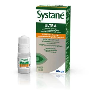 Systane Ultra овлажняващи капки за очи без консерванти 10мл Alcon