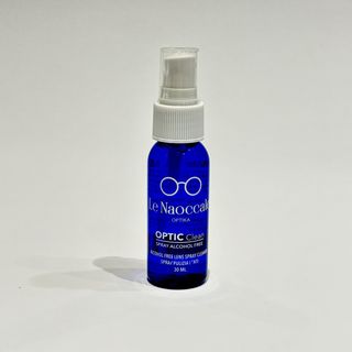 Eyeglasses lens cleaning spray