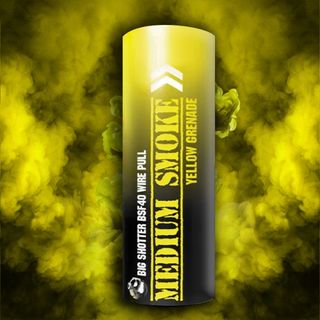 ფერადი კვამლი ყვითელი