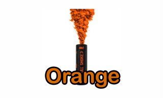 ფერადი კვამლი ნარინჯისფერი