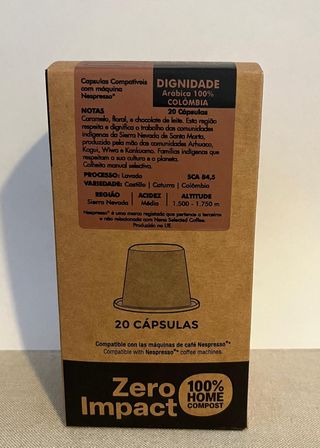 Cápsulas Nena (Praticidade e sabor do café Nena em cápsulas compatíveis Nespresso.) 20 unid.