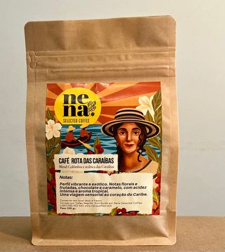 Café Rota das Caraíbas (Uma verdadeira viagem sensorial ao coração das caraíbas. Notas florais e frutos vermelhos, chocolate e caramelo.) 250 g
