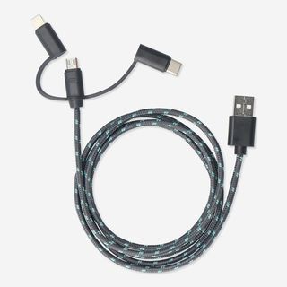 Cabo de carregamento - Para USB-C, Micro USB e lightning