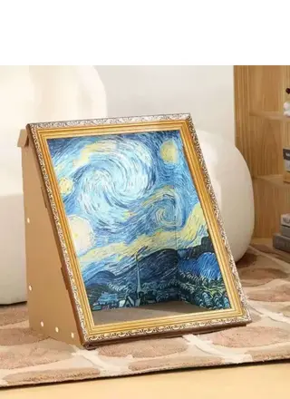 Grattoir décoratif sous forme de tableau van Gogh