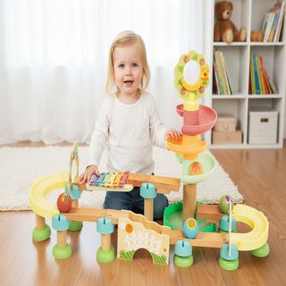 Cute&Cool drvena igračka tobogan sa više funkcija