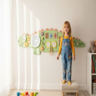 Cute&Cool drvena igračka tabla za zid dino