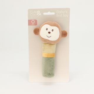 Cute&Cool plišana zvečka štapić majmun