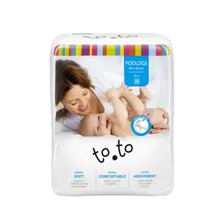Tosama to.to podloga za bebe 60x60 10 kom