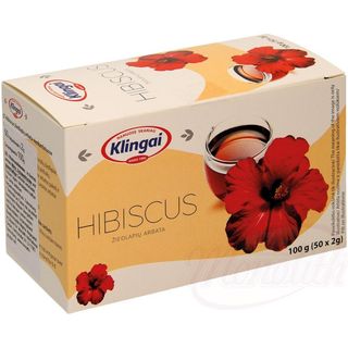 Té de pétalos de hibisco en bolsas de 50 uds