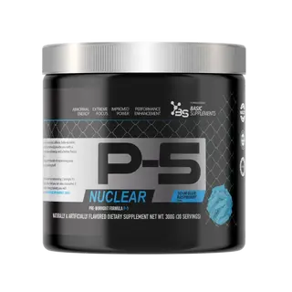 BS NO P - 5 (preworkout) 300g - SOUR BLUE RASPBERRY
